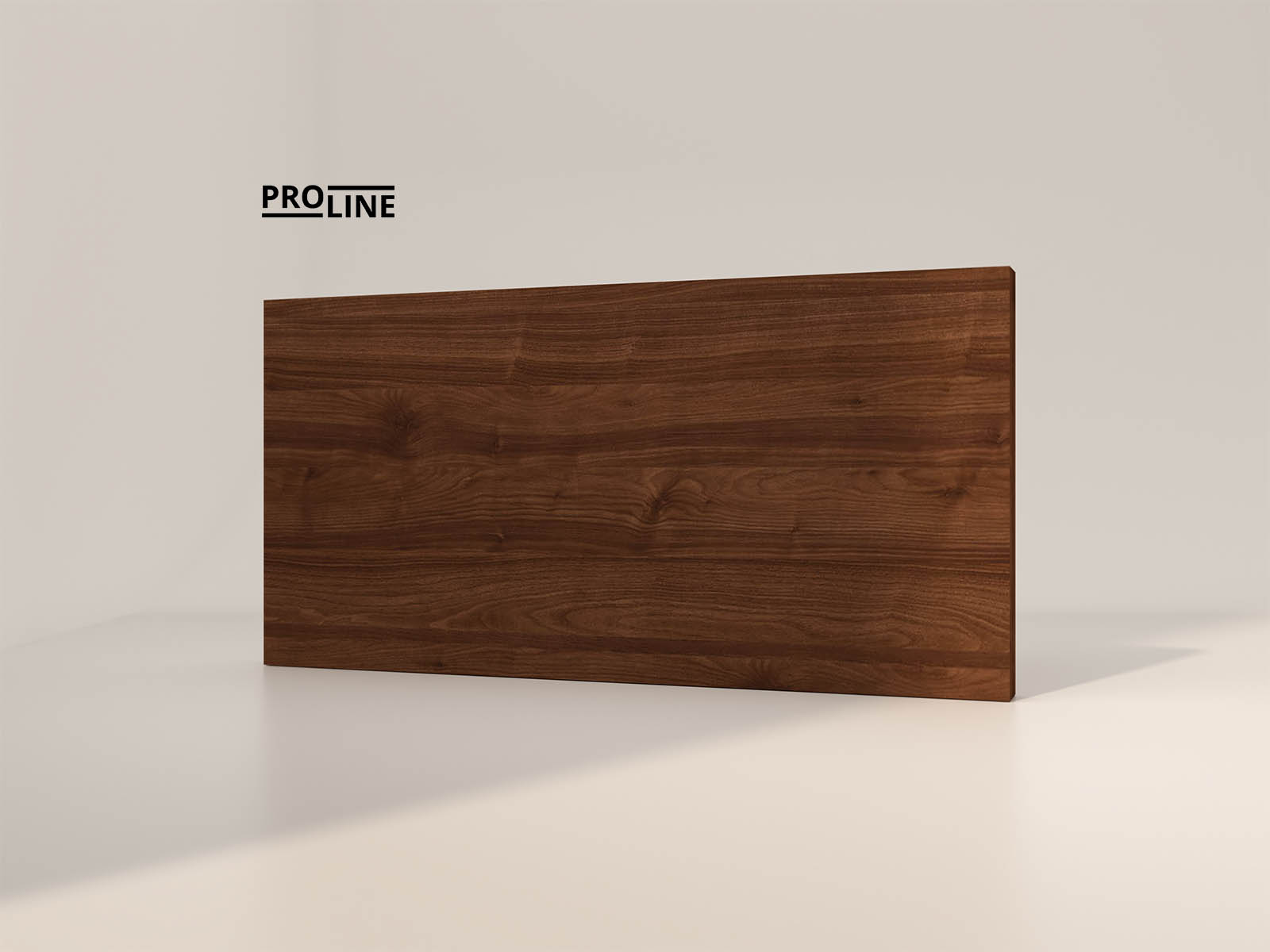 Kleurstaal decor Indian walnut