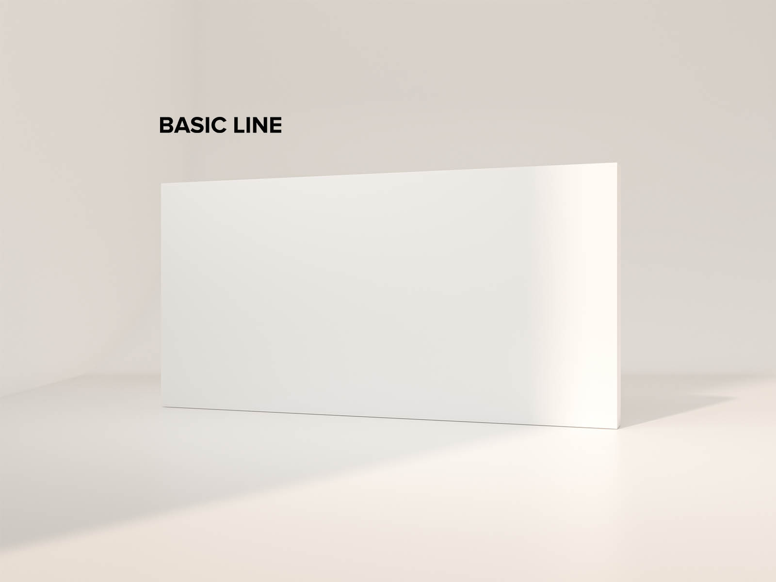 Kleurstaal - matt white