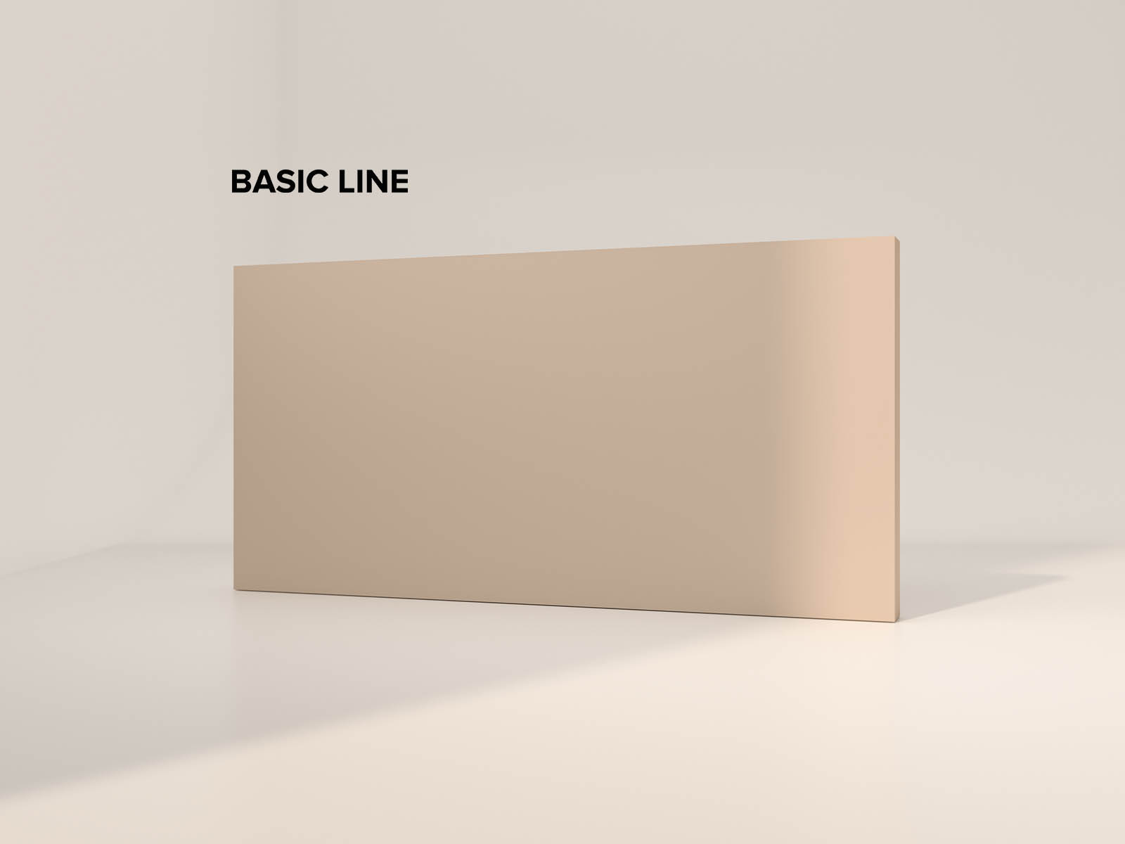 Kleurstaal - matt beige